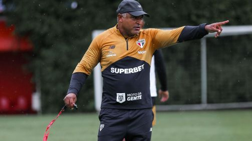 Roger Machado comanda primeiro treino no São Paulo