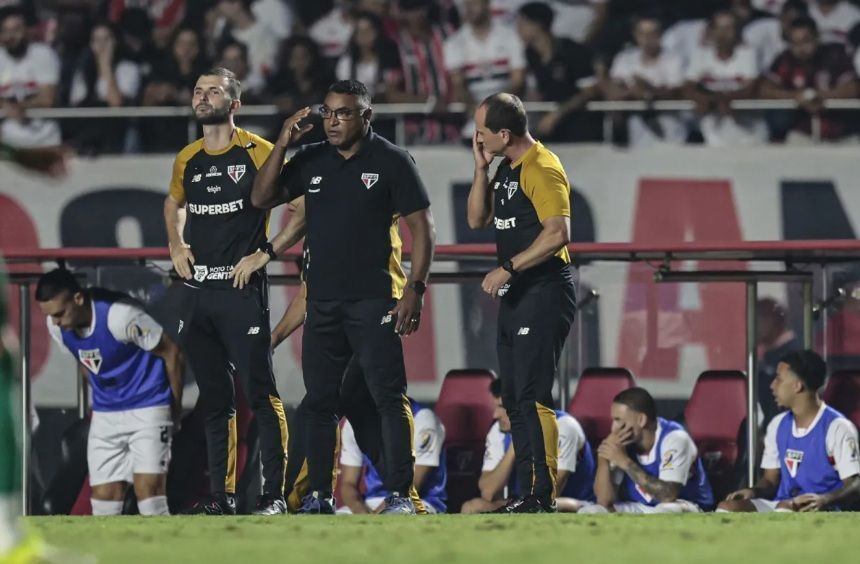 Roger Machado, técnico do São Paulo