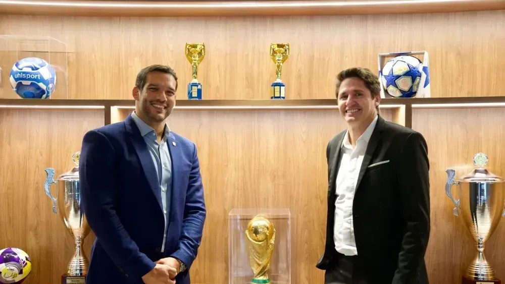 Samir Xaud e Edmilson