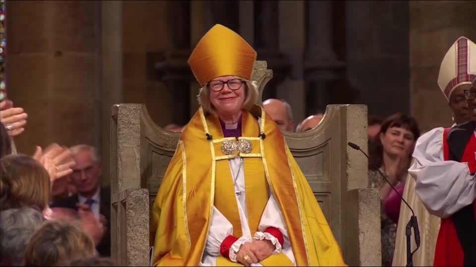 Sarah Mullally officially installed as Archbishop of Canterbury