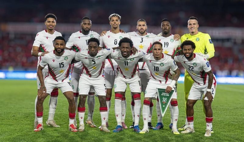 Seleção do Suriname • Reprodução / Instagram