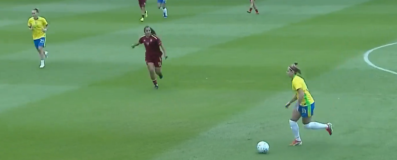 Amistoso feminino entre Brasil x Venezuela.