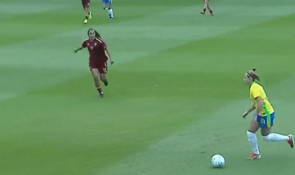 Amistoso feminino entre Brasil x Venezuela.