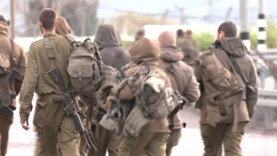 Israeli army forces deployed near Lebanon border as Hezbollah launches rocket attacks