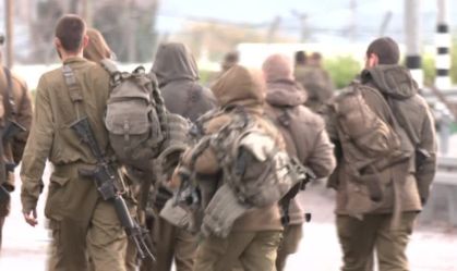 Israeli army forces deployed near Lebanon border as Hezbollah launches rocket attacks