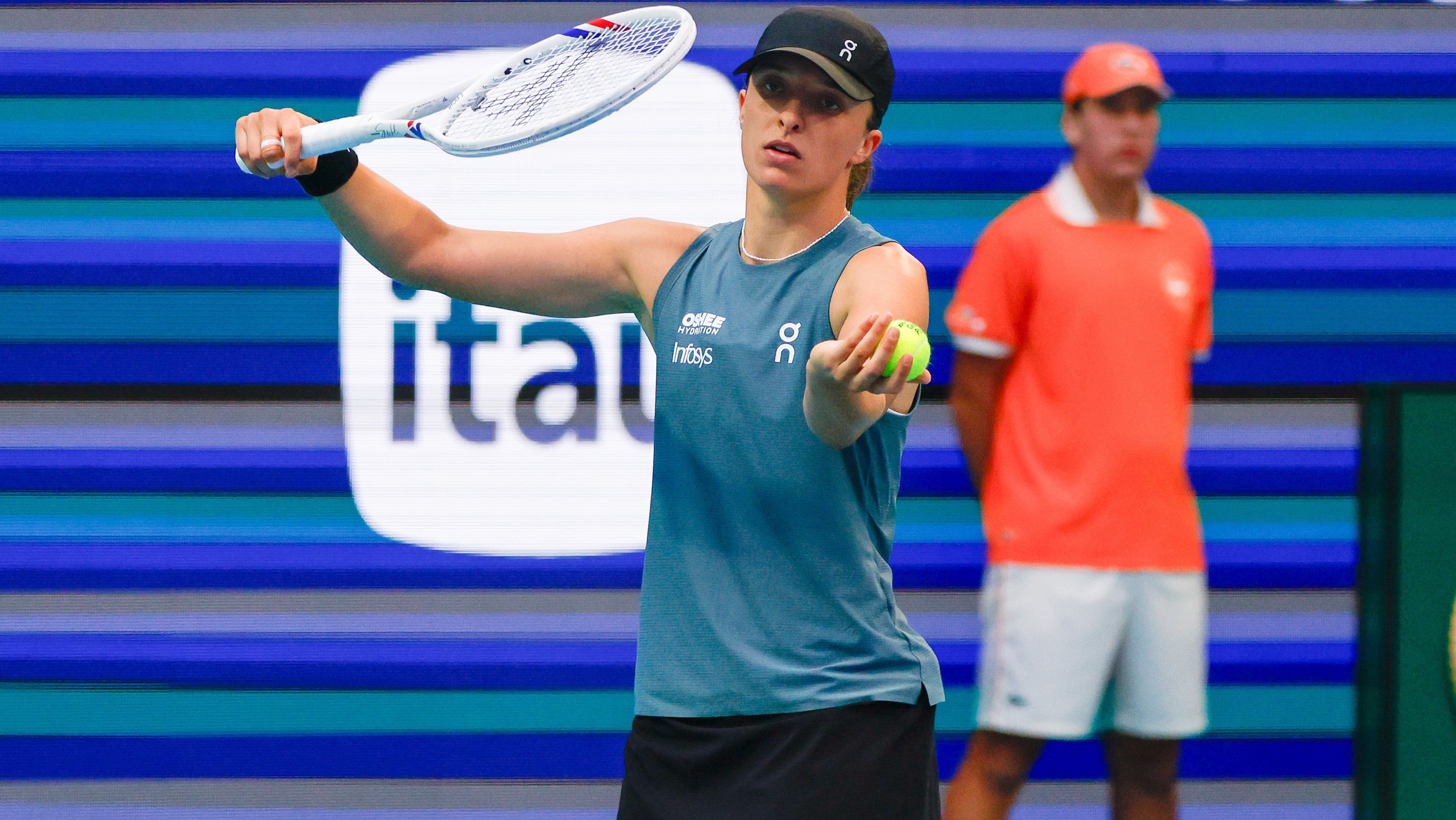Linette vence Swiatek e avança no Miami Open