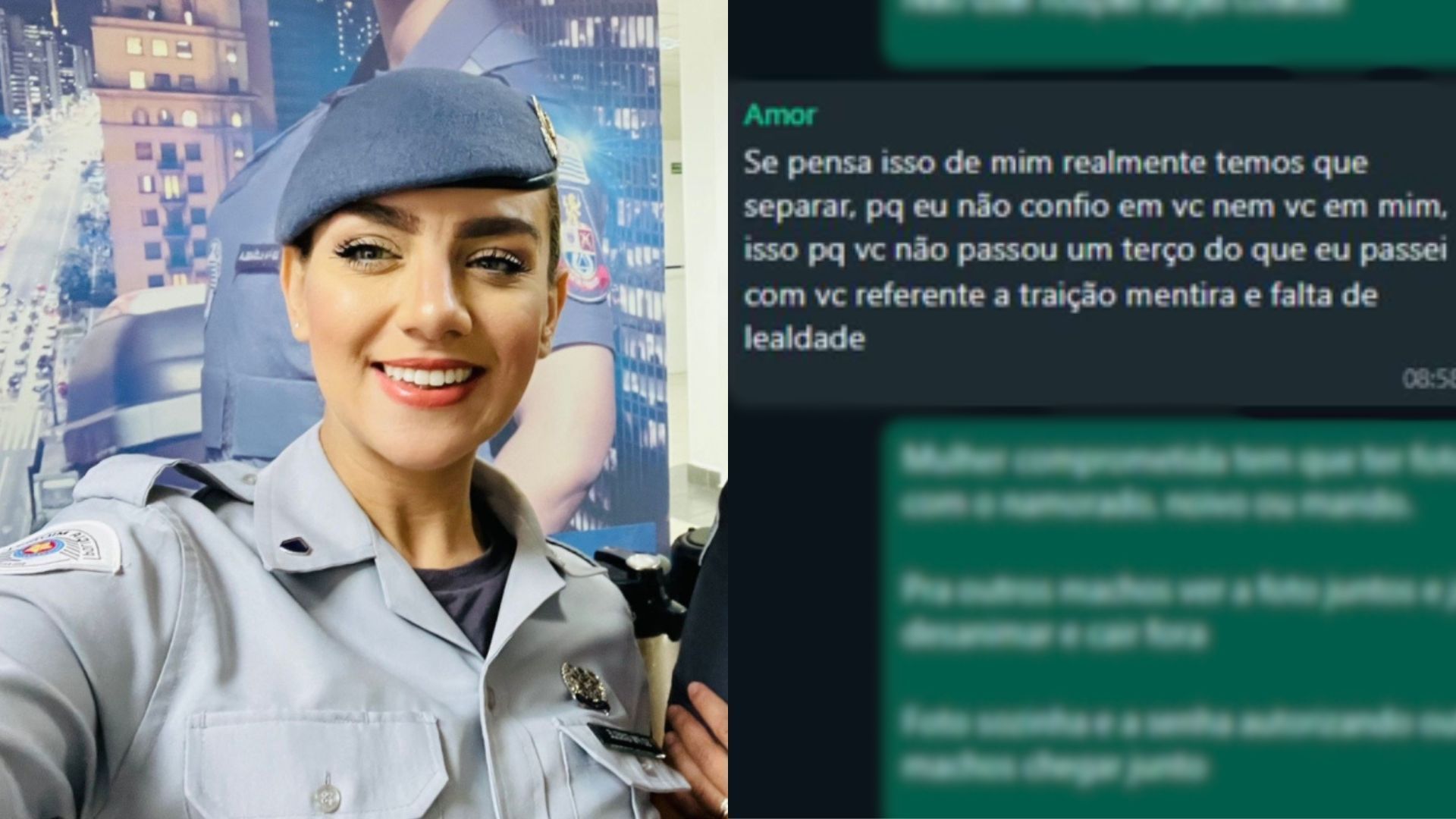 TRAIÇÃO PM MORTA