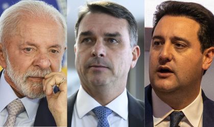 Lula, Flávio e Ratinho Jr.
