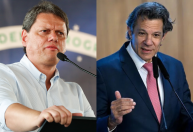 Real Time: Tarcísio tem 47% e Haddad, 31%, para governo de SP no 1º turno