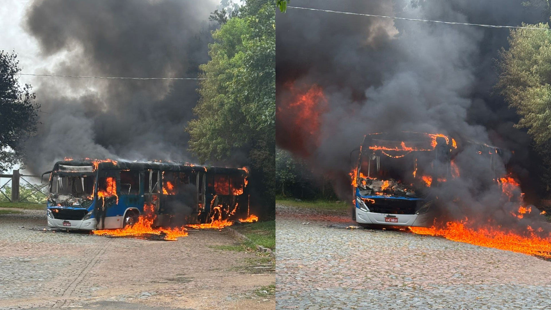 Gabinete de gestão de crise é montado após ônibus incendiados em Porto Alegre