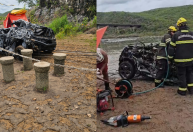 Mulher morre e marido desaparece após pista ceder com chuva no Sertão de AL