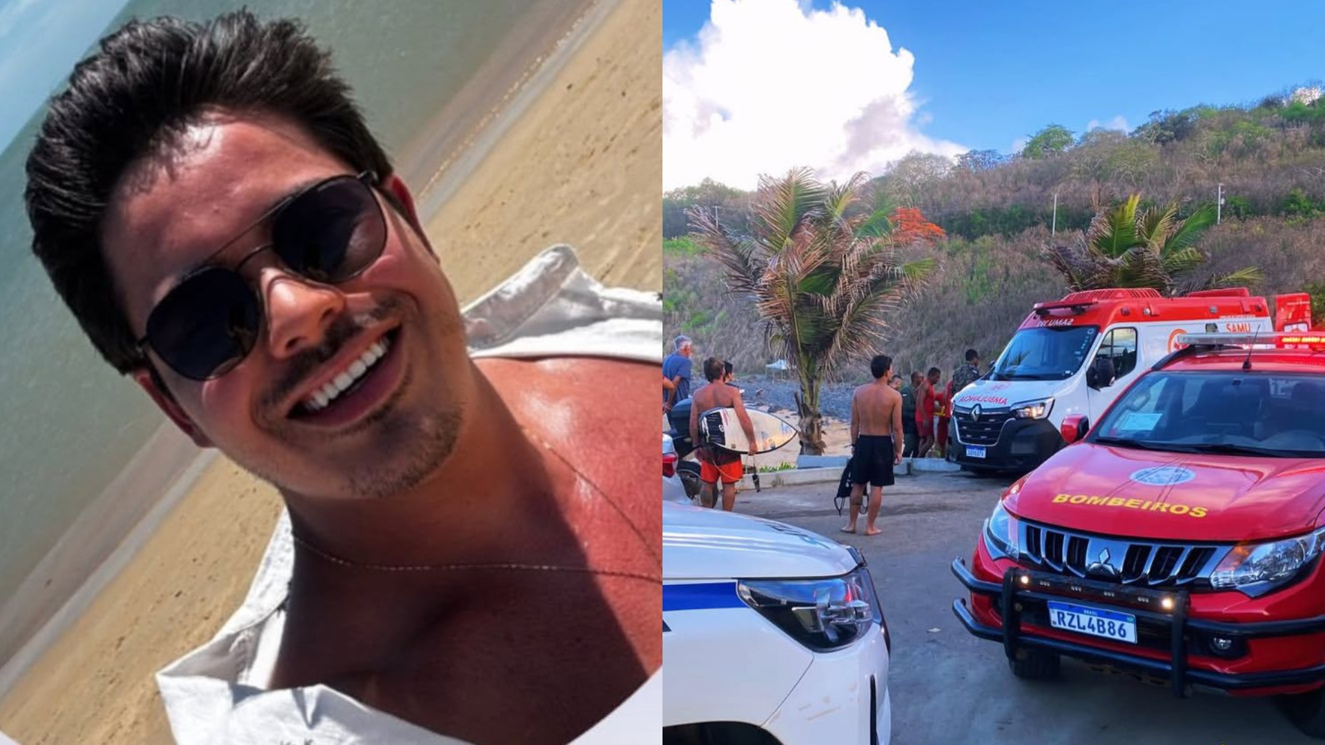 Médico de SP morre após se afogar em praia de Fernando de Noronha