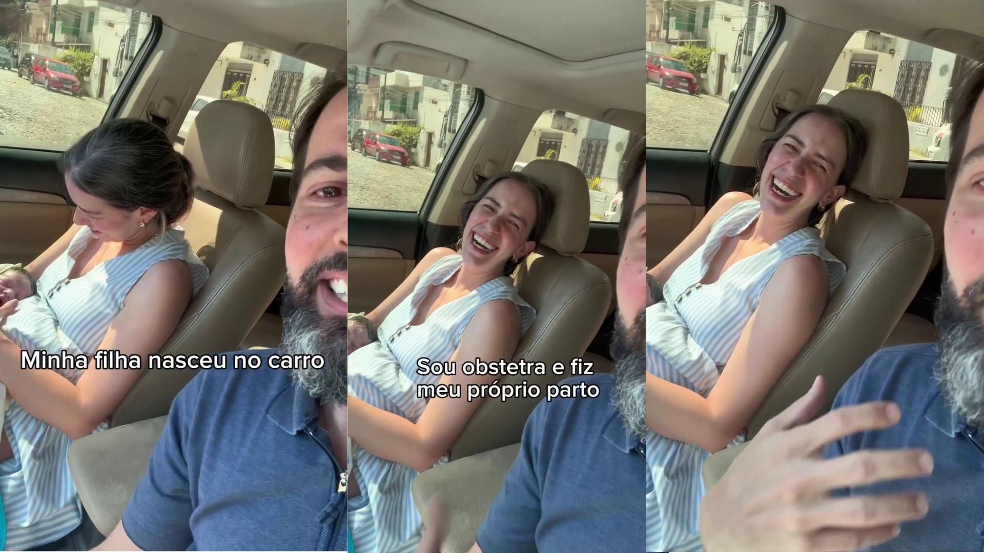 Obstetra faz o próprio parto dentro do carro a caminho de hospital em Fortaleza