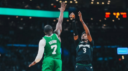 Timberwolves supera Celtics, após duas décadas