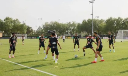 Treino da Seleção Brasileira
