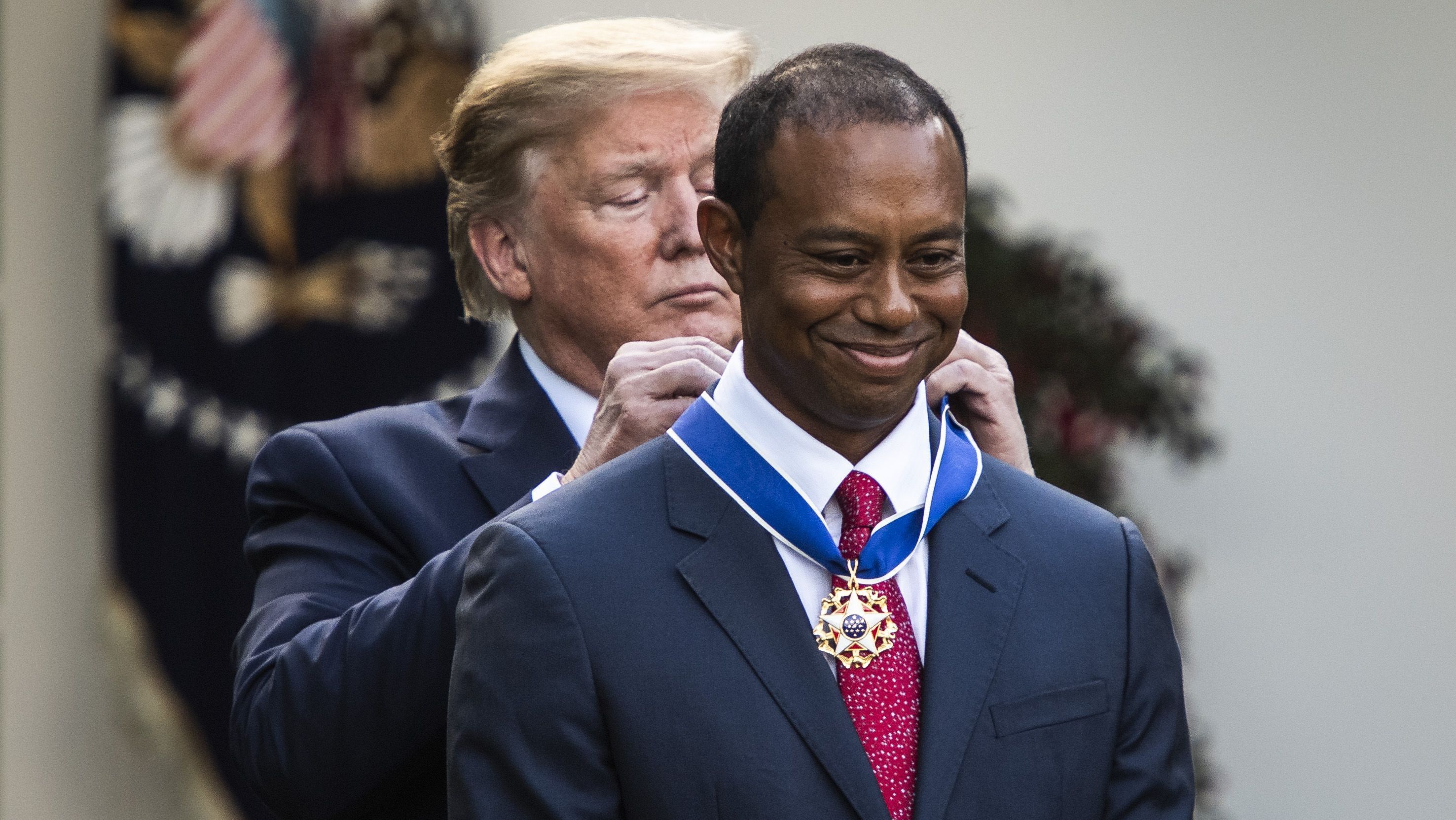 Trump e Tiger Woods