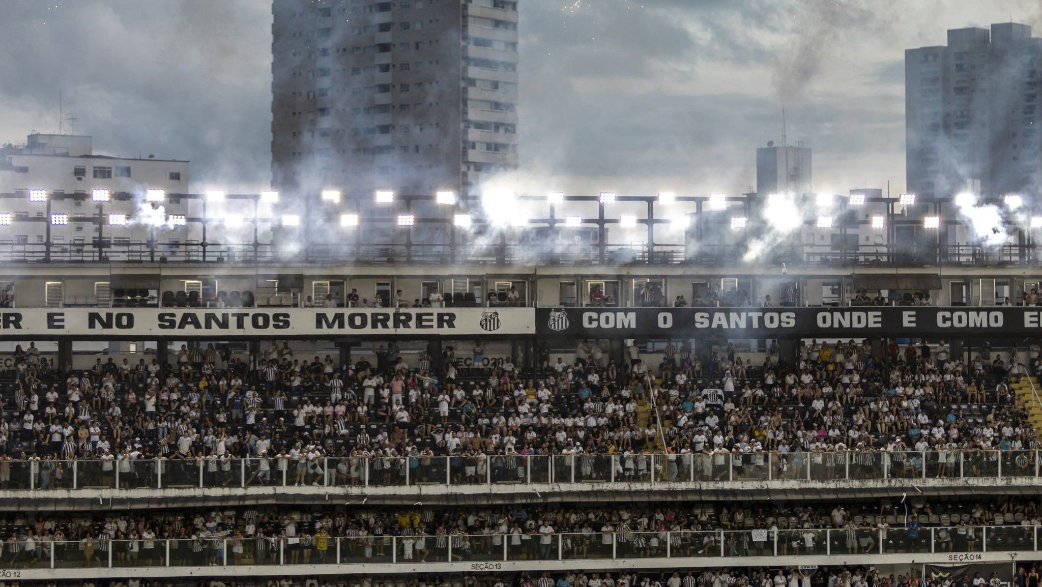 Vila Belmiro, em Santos