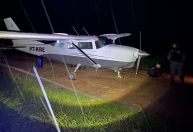 Avião com 515 kg de cocaína é apreendido após chuva forçar pouso no MA