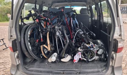 Grupo de ciclistas é atropelado durante treino no RS; um passou por cirurgia