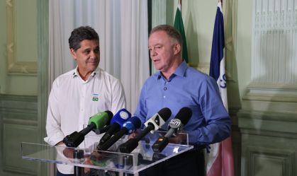 O governador do Espírito Santo, Renato Casagrande
