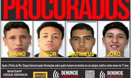 Procurados Estupro Coletivo