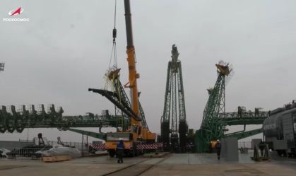 Rússia repara crucial plataforma de lançamento para programa espacial