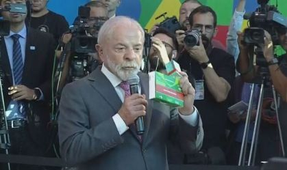 O presidente da República, Luiz Inácio Lula da Silva (PT)