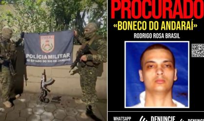 “Boneco do Andaraí” morre em operação do Bope na zona norte do Rio