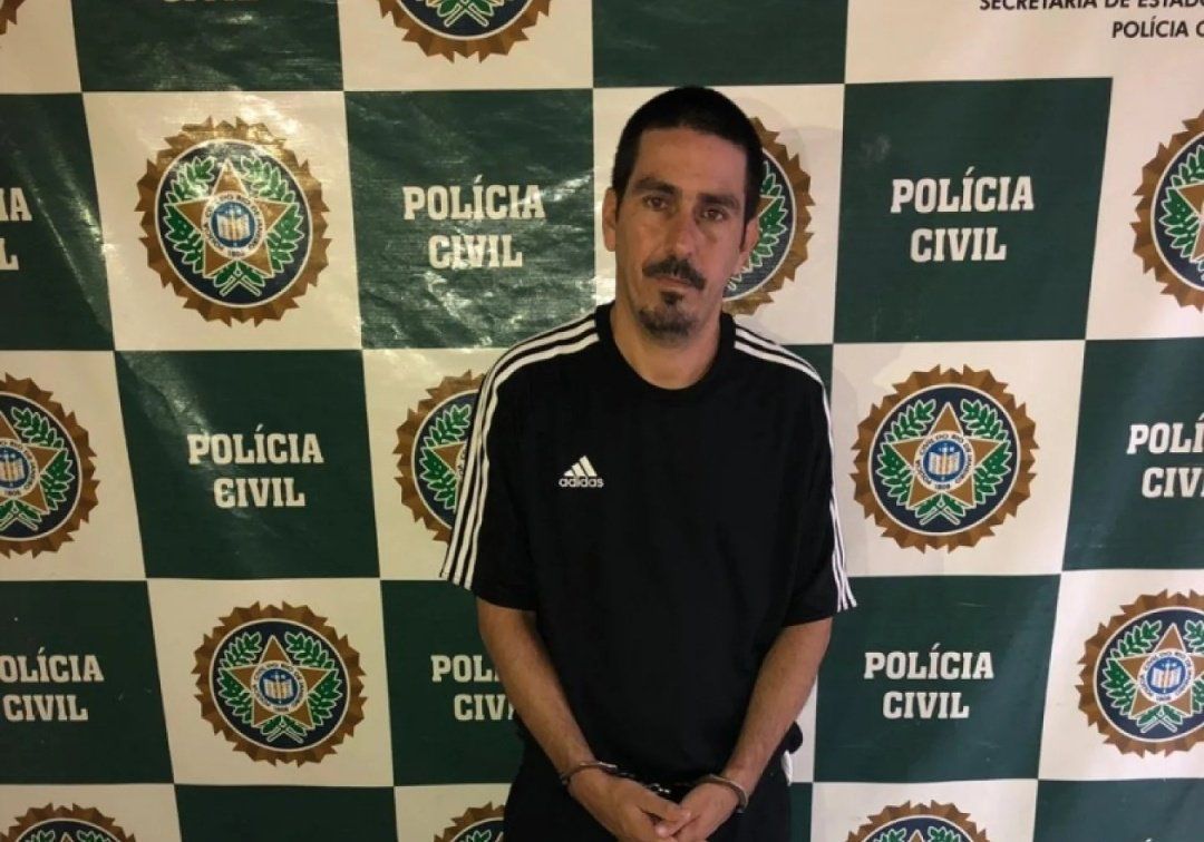 Jorge Esteves Sant’Anna, conhecido como “Nem Rato”, apontado como chefe do Comando Vermelho • Divulgação