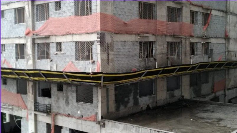 Operador morreu após cair do 23° andar • Daniel Morales/CNN Brasil