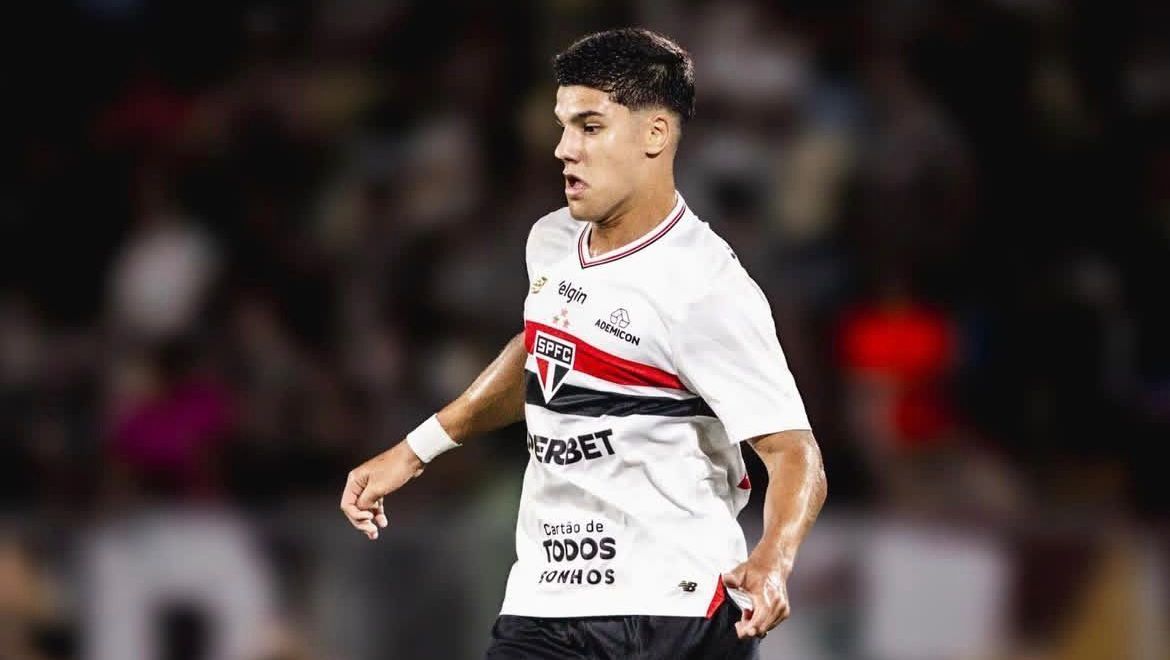Nicolas Bosshardt, promessa da base do São Paulo