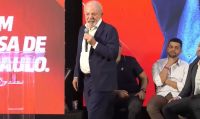 "Vou ser candidato", diz Lula em evento de pré-candidatura de Haddad em SP