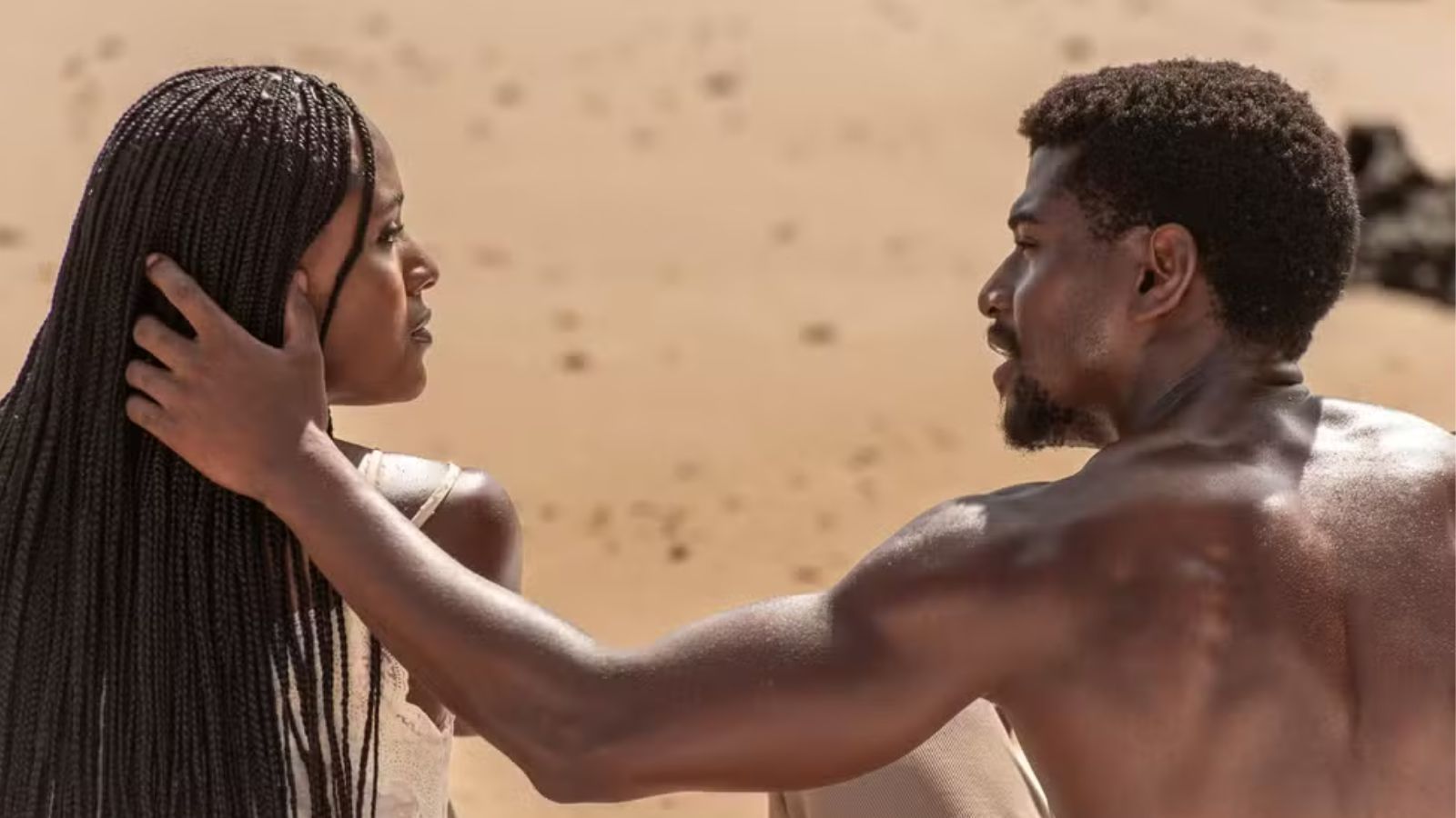 Alika e Tonho em "A Nobreza do Amor"