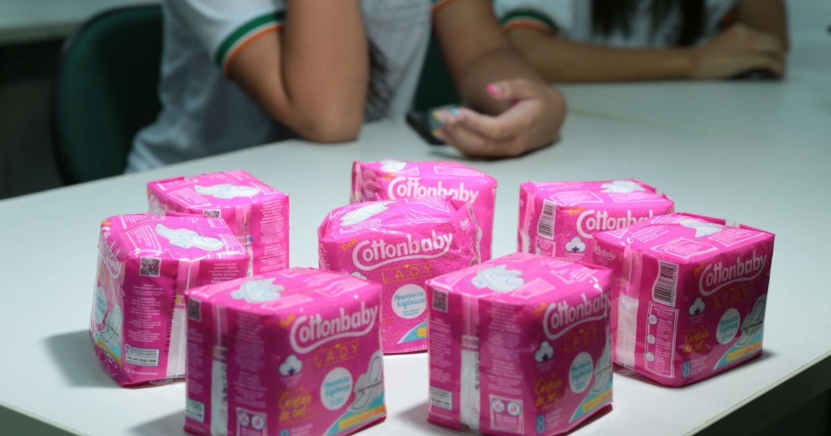 Norte lidera ranking de falta de acesso a absorventes em escolas, diz IBGE