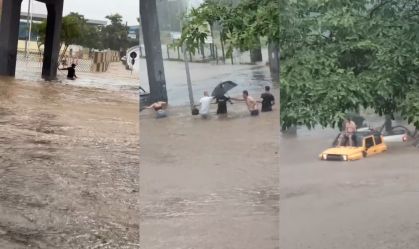 Temporal deixa pessoas ilhadas e causa interdições em Sorocaba (SP)