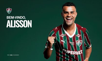 Fluminense anuncia a contratação do volante Alisson, ex-São Paulo