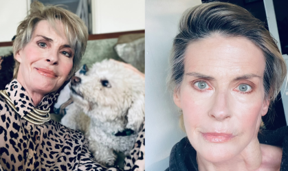 Annabel Schofield trabalhou nos sets de gravação e de ensaios de fotos