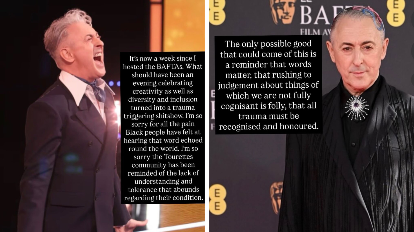 apresentador bafta