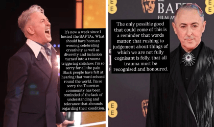 apresentador bafta