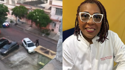 Velório de Andrea Marins Dias, médica morta durante uma ação da Polícia Militar do Estado do Rio de Janeiro, ocorre na tarde desta terça-feira (17), no Cemitério da Penitência