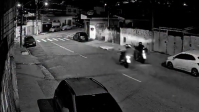 Câmera mostra GCM reagindo a assalto e matando adolescente de 15 anos