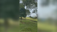 Vídeo mostra avião militar da Colômbia momentos antes de queda