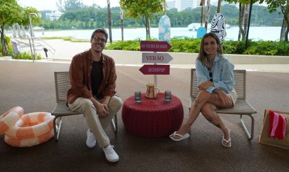 Mari Palma e Fabio Porchat no Na Palma da Mari Verão