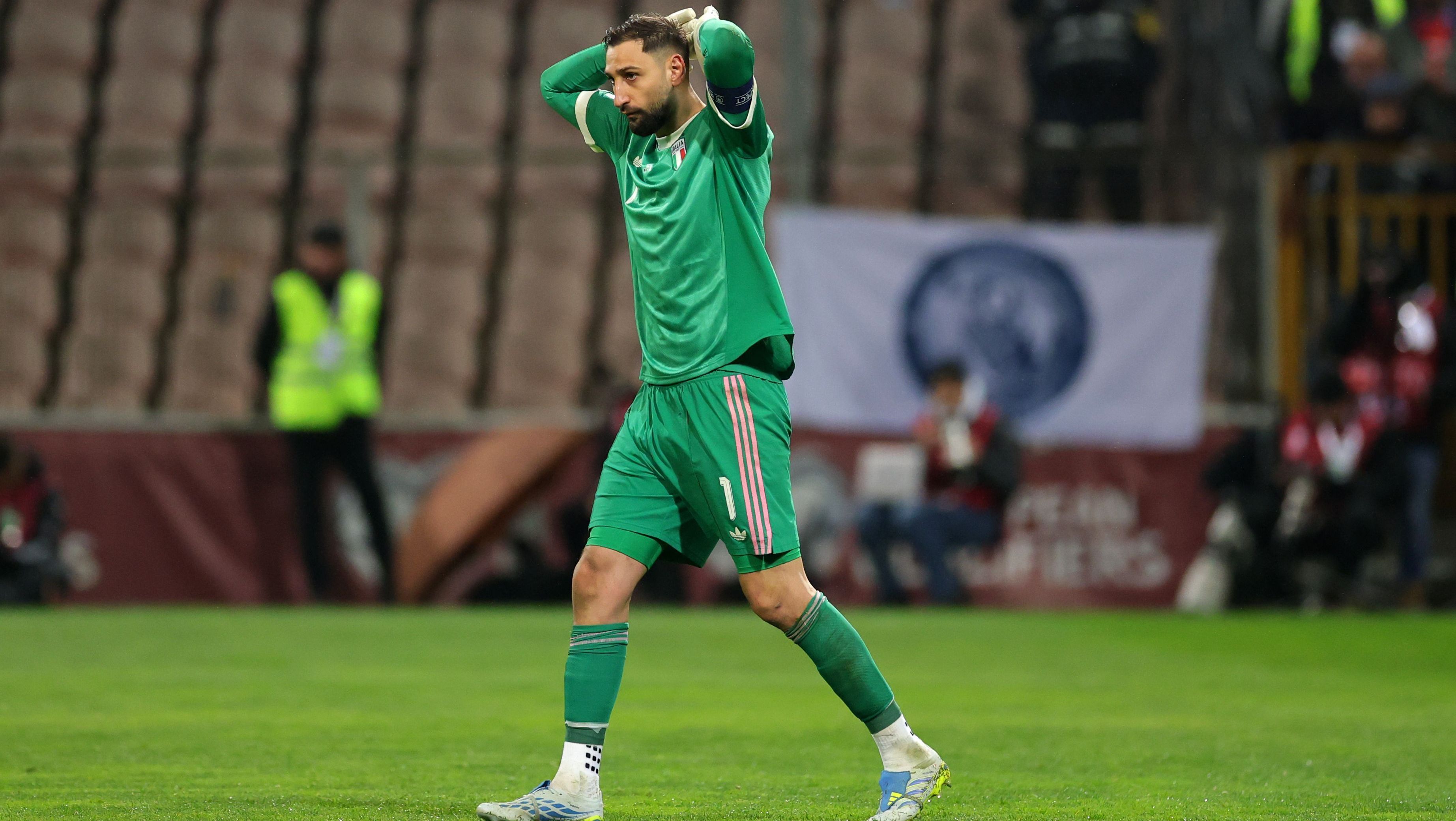 Donnarumma lamenta derrota da Itália que a tirou da Copa do Mundo