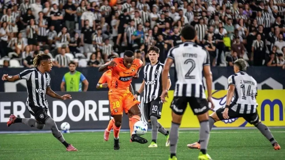 Lance de Botafogo 0 x 1 Barcelona-EQU, pela Copa Libertadores 2026