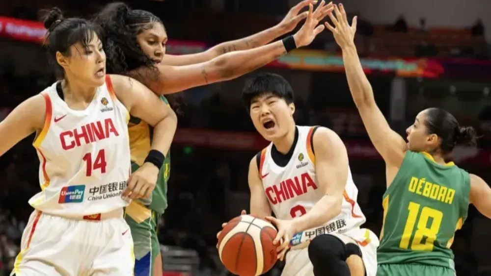 Brasil perdeu para a China no Pré-Mundial Feminino de Basquete