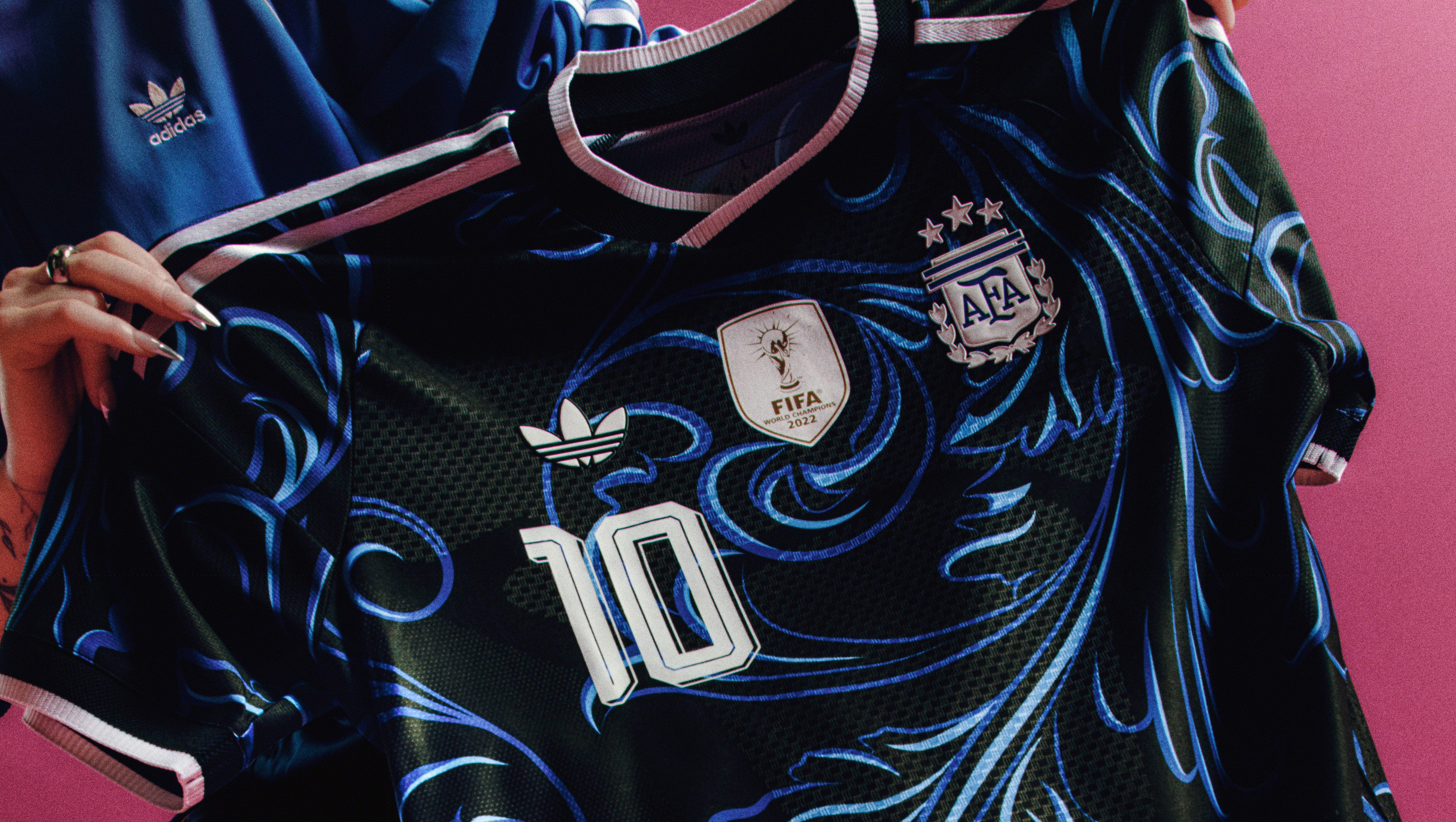 Adidas lançou a segunda camisa da Argentina para a Copa do Mundo de 2026