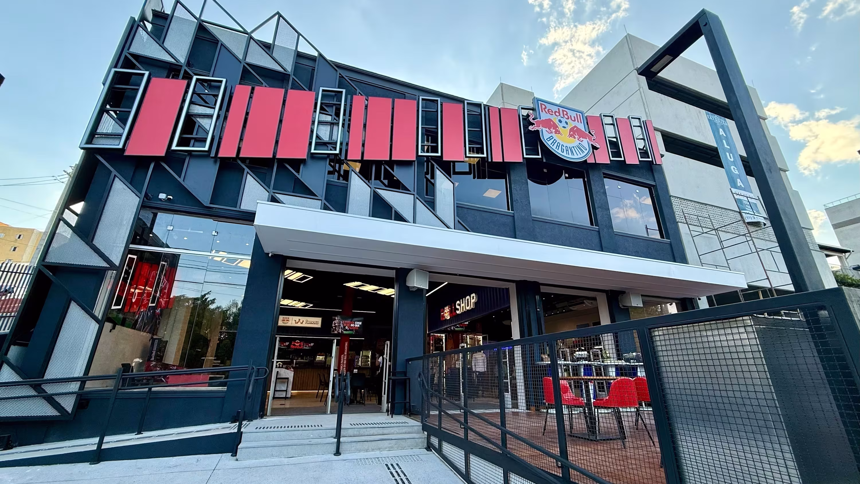 Casa Red Bull Bragantino, em Bragança Paulista