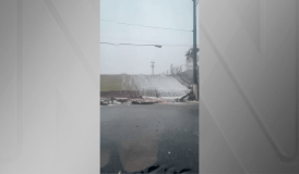 Vídeo: muro do Aeroporto de Congonhas desaba após fortes chuvas