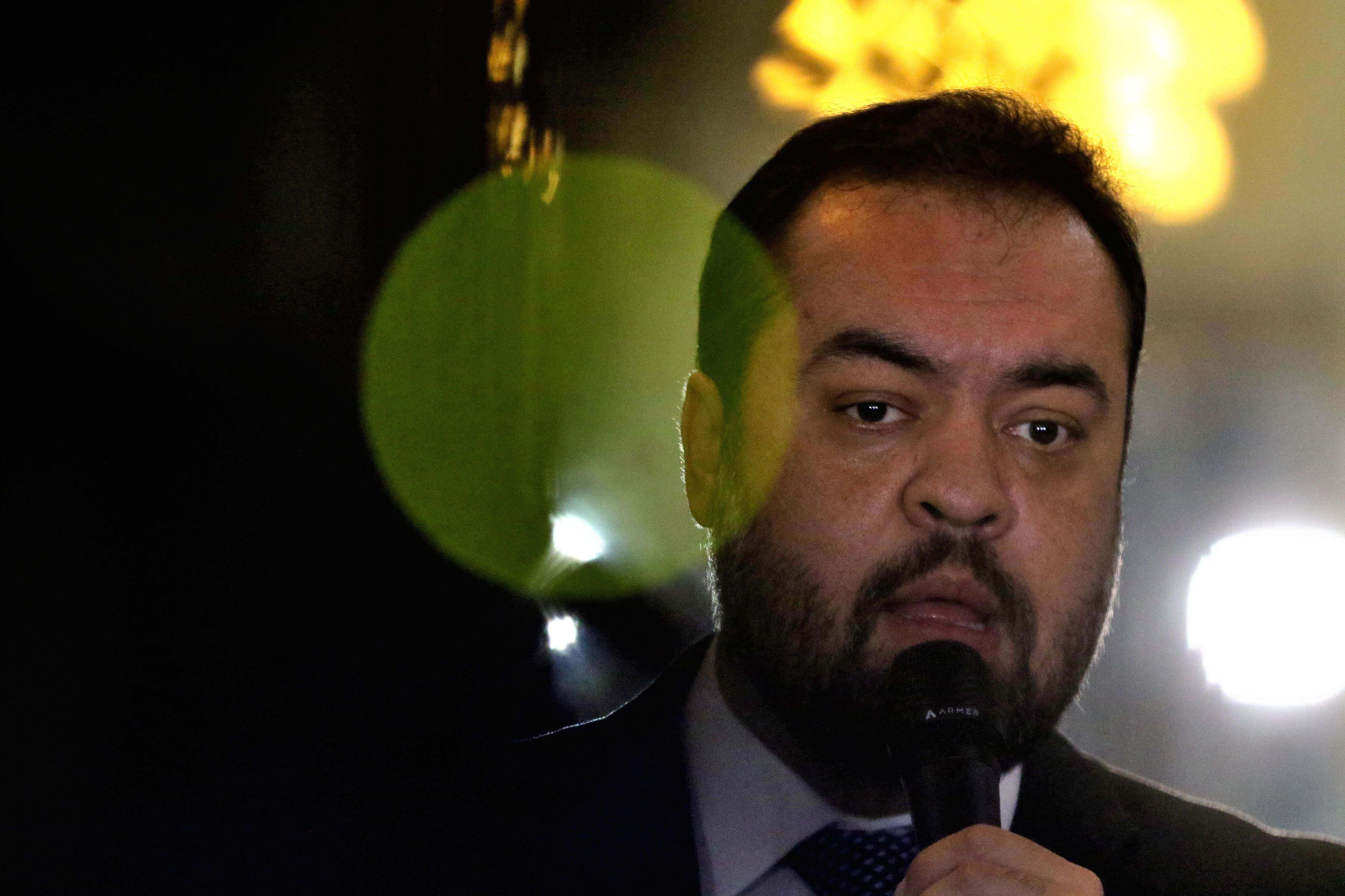 Rio de Janeiro (RJ), 06/10/2023 - O secretário-executivo do ministério da Justiça e Segurança Pública, Ricardo Cappelli, e governador do Rio de Janeiro, Claudio Castro, falam com a imprensa após reunião no Palácio Guanabara. Foto:Tânia Rêgo/Agência Brasil